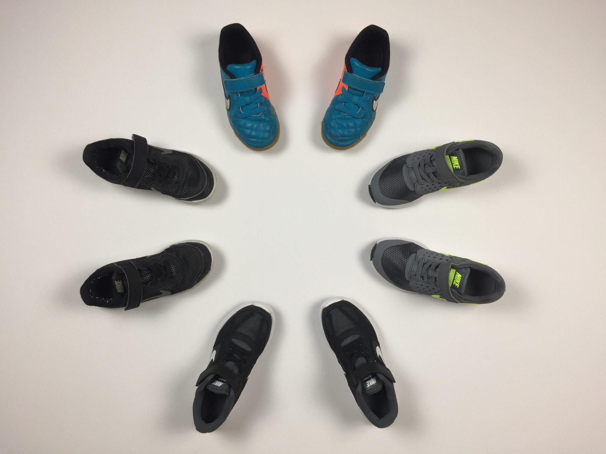 Autism And Shoes Stacking Blocks